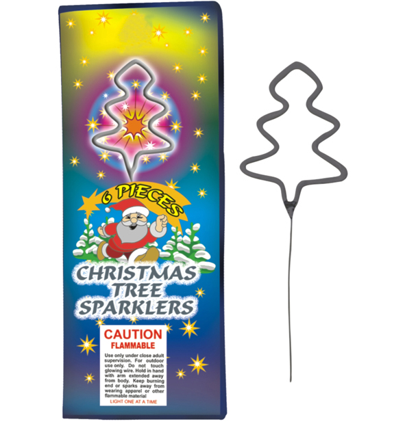 Christmas Tree Sparklers